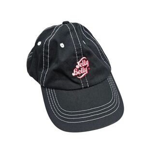 Town Talk Jelly Belly Cap‎ Unisex OS Black Contrast Stitch Embroidered Dad Hat